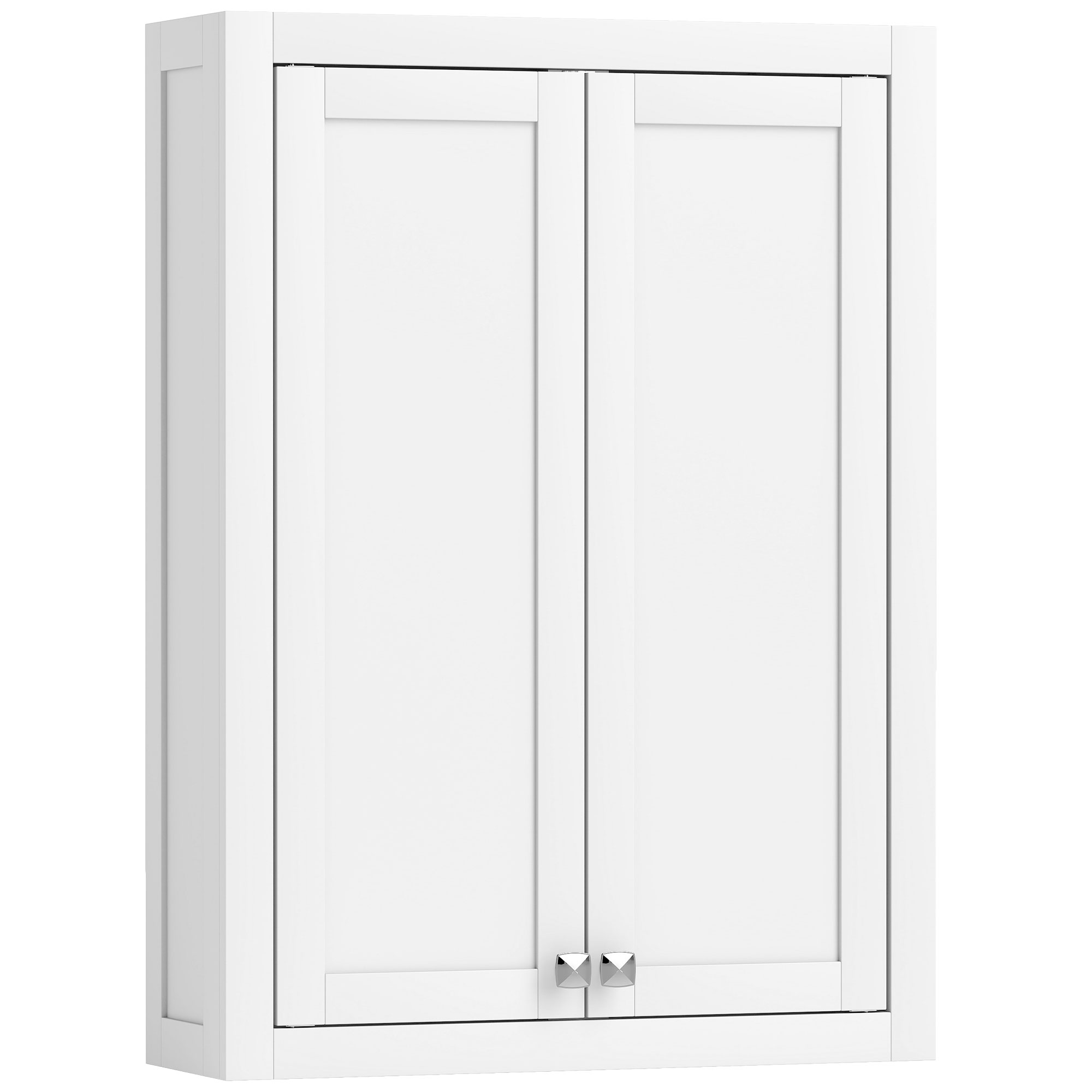 Armario Baño Saarinen Pared 2 Estantes Blanco
