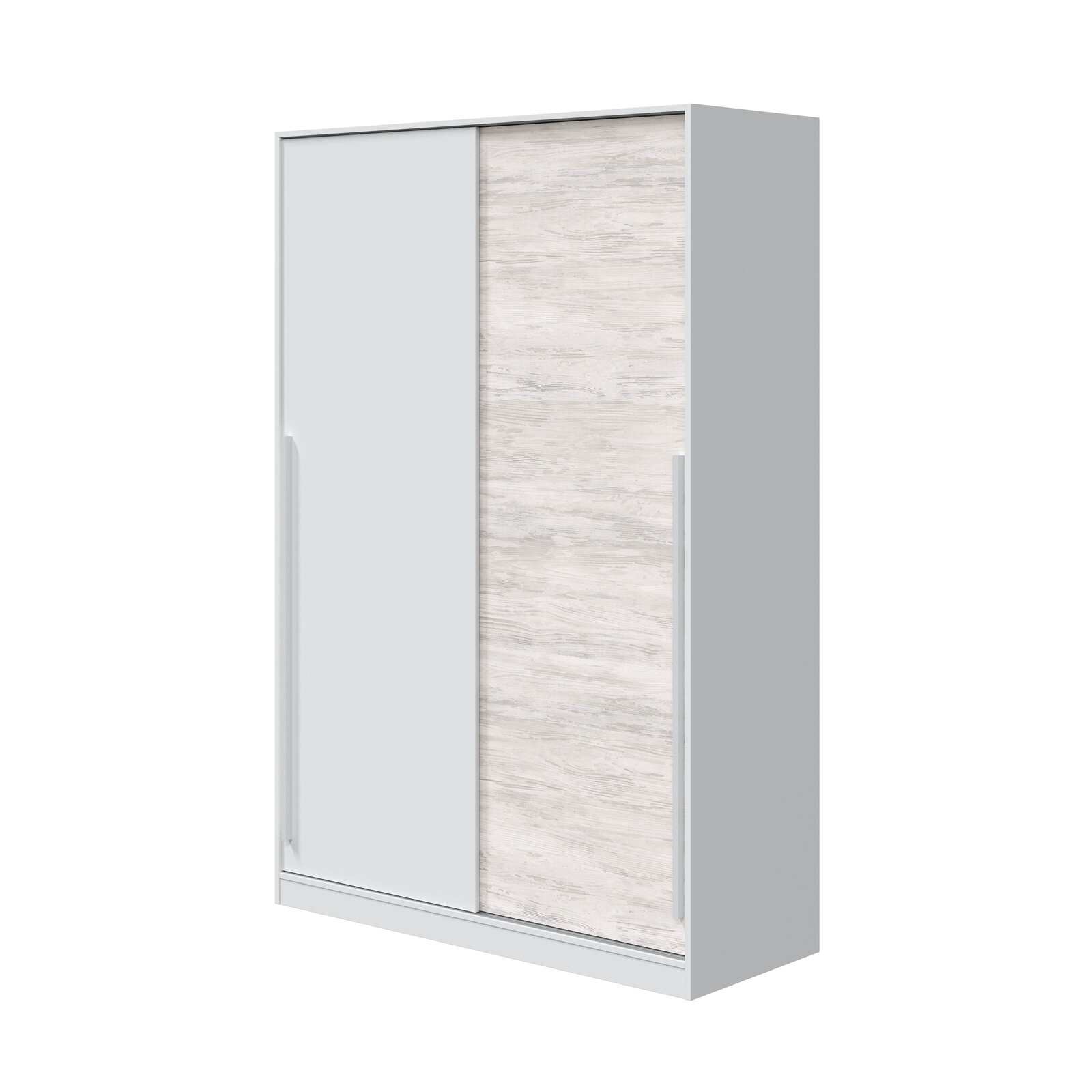 Muebles nórdicos en Reus: Armario Sissel 2 puertas correderas blanco nórdico 120 cm