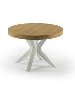 Mesa de comedor redonda extensible Hardanger