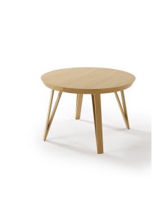 Mesa de comedor redonda extensible Nordfjord
