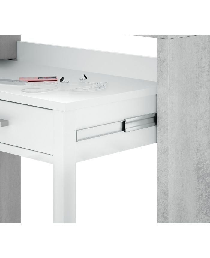 Viggo · Mesa auxiliar nórdica mediterránea 98.5 cm