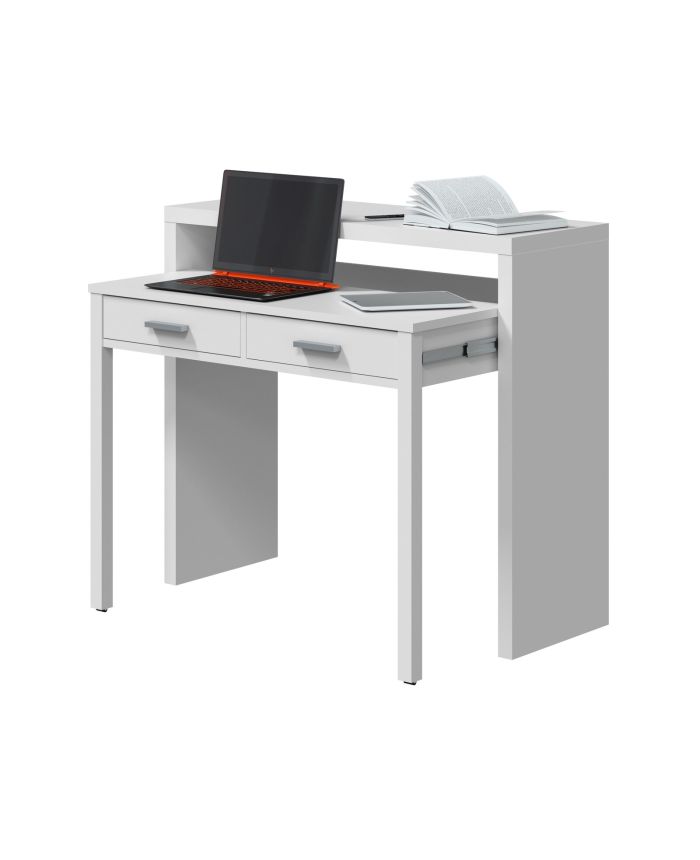 Escritorio Hanna blanco extensible 98 cm