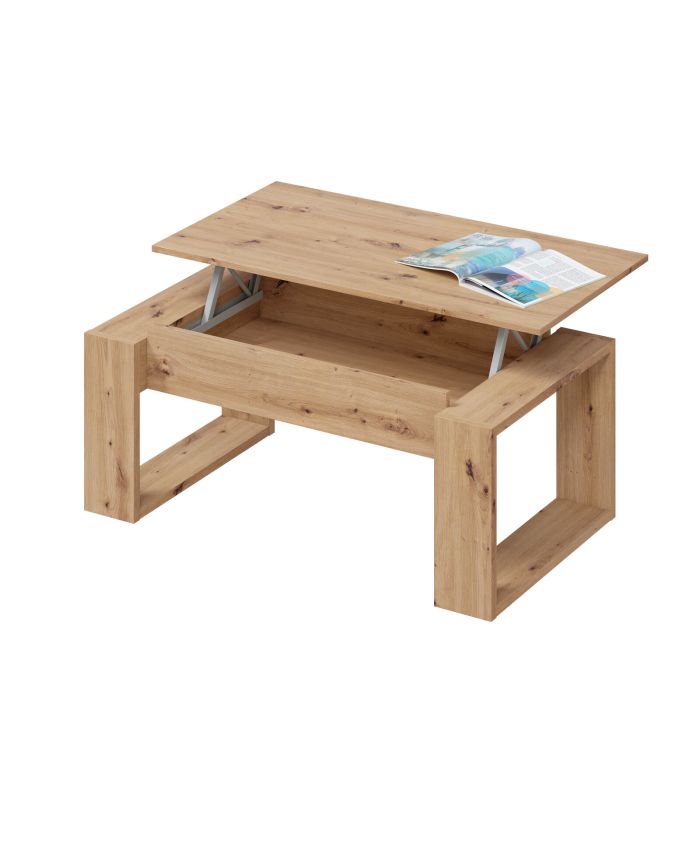 Bjorn · Mesa de centro nórdica mediterránea 105 cm