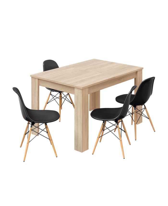 Vera · Mesa de comedor nórdica mediterránea 190 cm