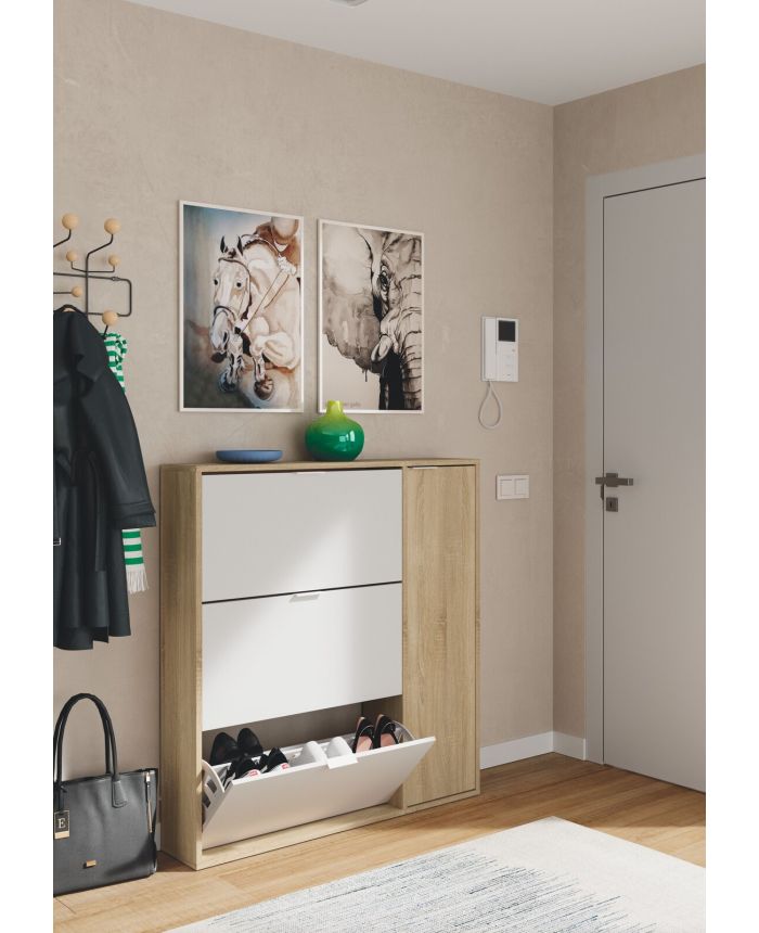 Zapatero Jorunn Blanco Artik 106 cm