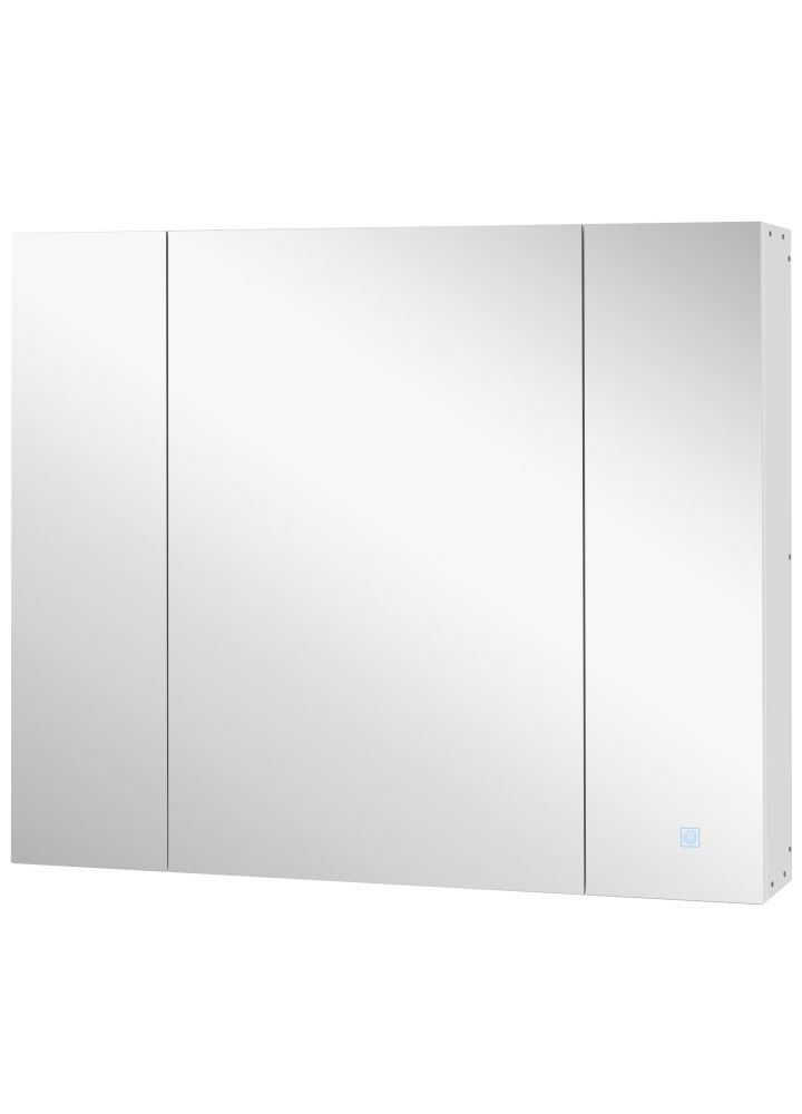 Armario Baño Vaasa Espejo LED USB Blanco