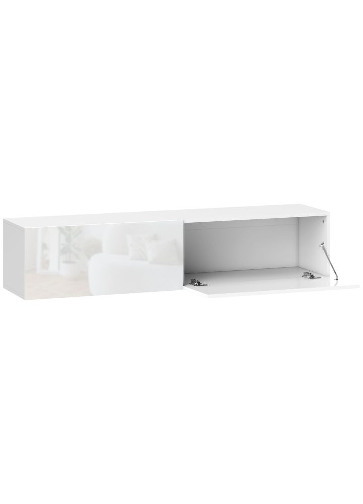 Mueble TV Tromsø Suspendido Blanco