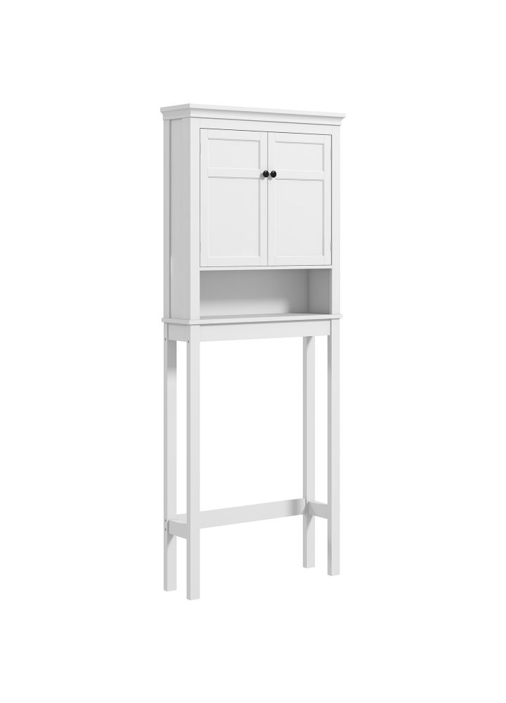 Mueble Sobre Inodoro Espoo 2 Puertas Estante Blanco