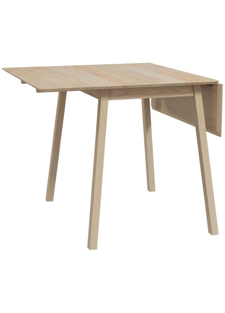 Mesa Comedor Malmö Plegable Abatible Natural