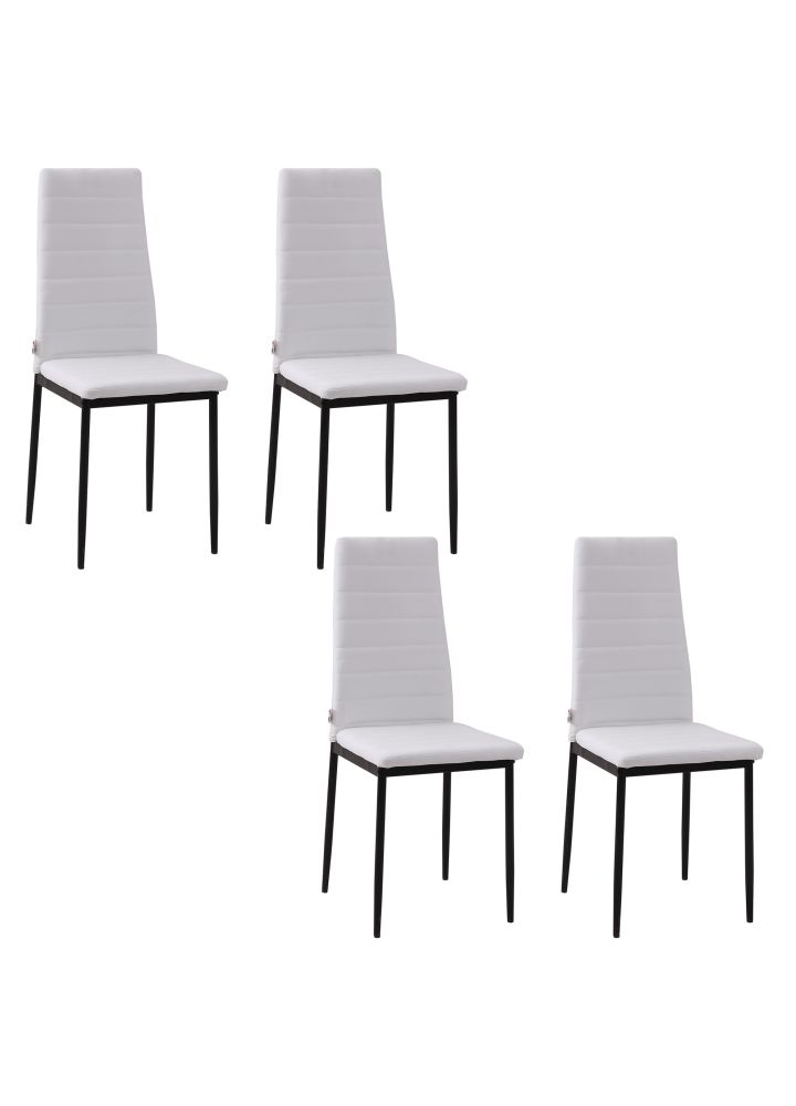 Pack 4 Sillas Rovaniemi Lino Blanco