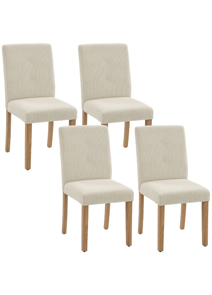Pack 4 Sillas Rovaniemi Pana Beige