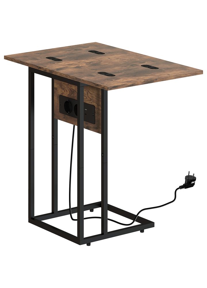 Mesa Auxiliar Aarhus Plegable Marrón