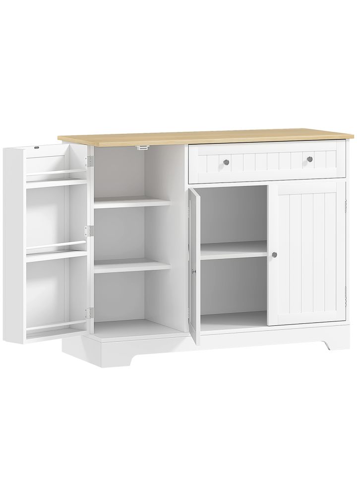 Aparador Turku Cocina 3 Estantes Blanco