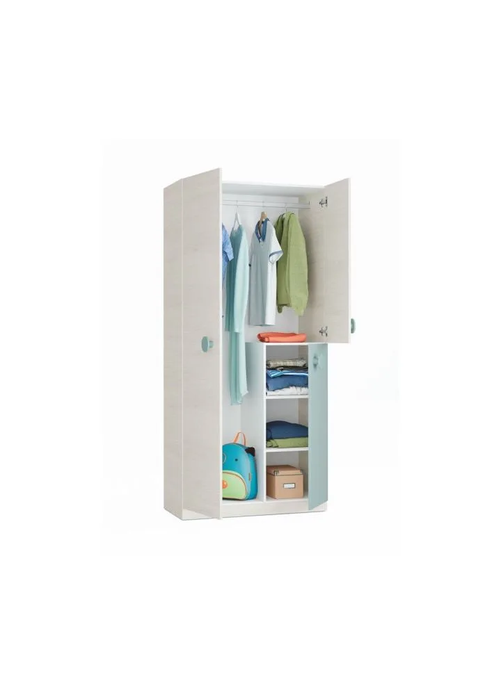 Armario juvenil Snorre 3 puertas