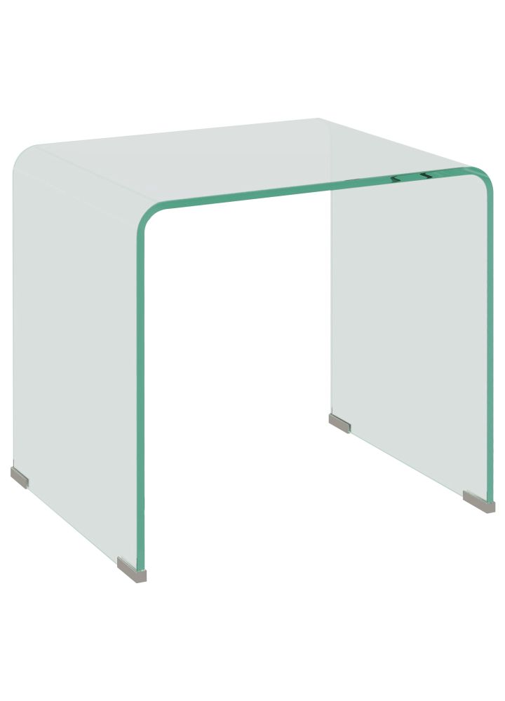 Mesa Centro Copenhague Cristal Transparente