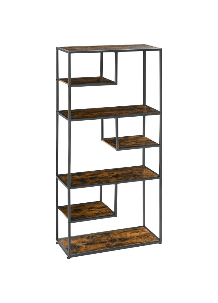 Estantería Lund Industrial 7 Niveles Negro