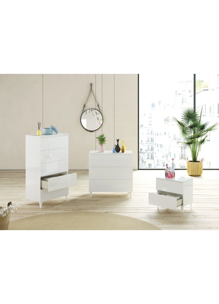 Iselin · Cómoda nórdica mediterránea 80 cm