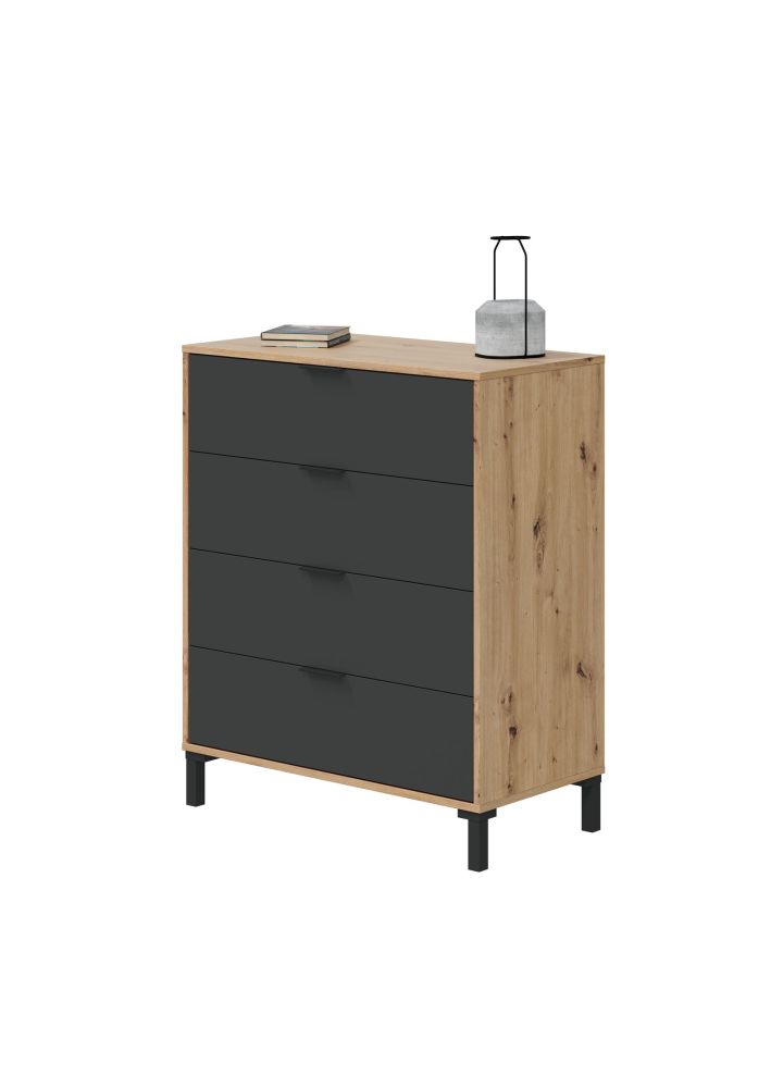 Jakob · Cómoda nórdica mediterránea 77.5 cm