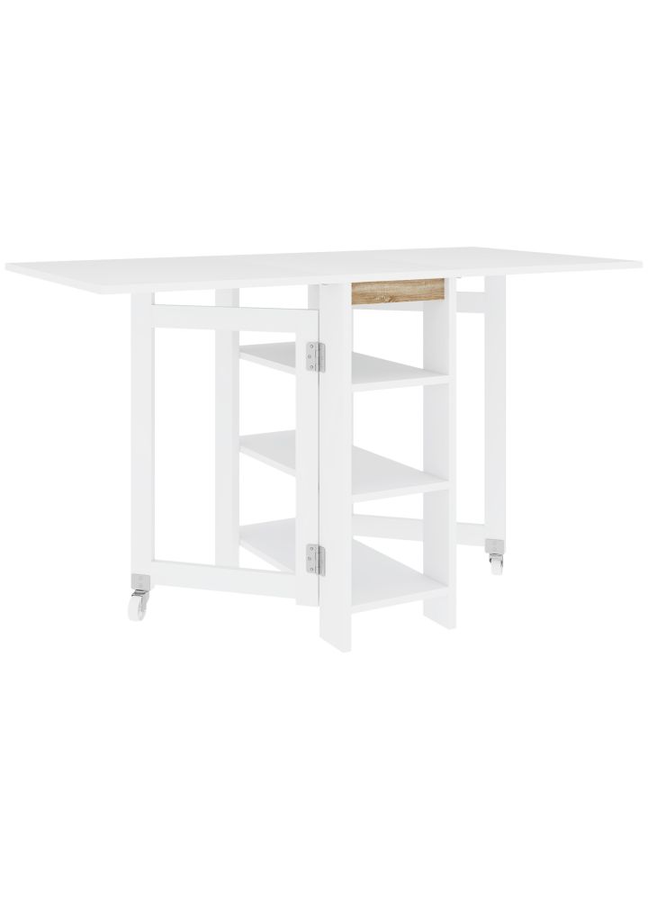 Mesa Cocina Reykjavik Plegable Blanco