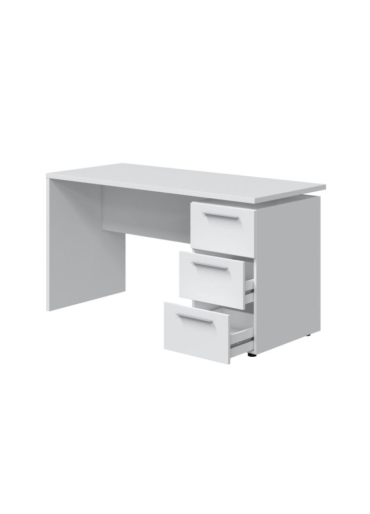 Mesa escritorio Arne blanco nórdico 138 cm