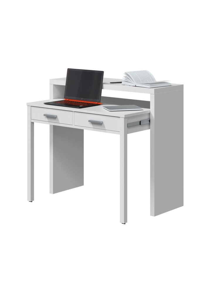Escritorio Hanna blanco extensible 98 cm