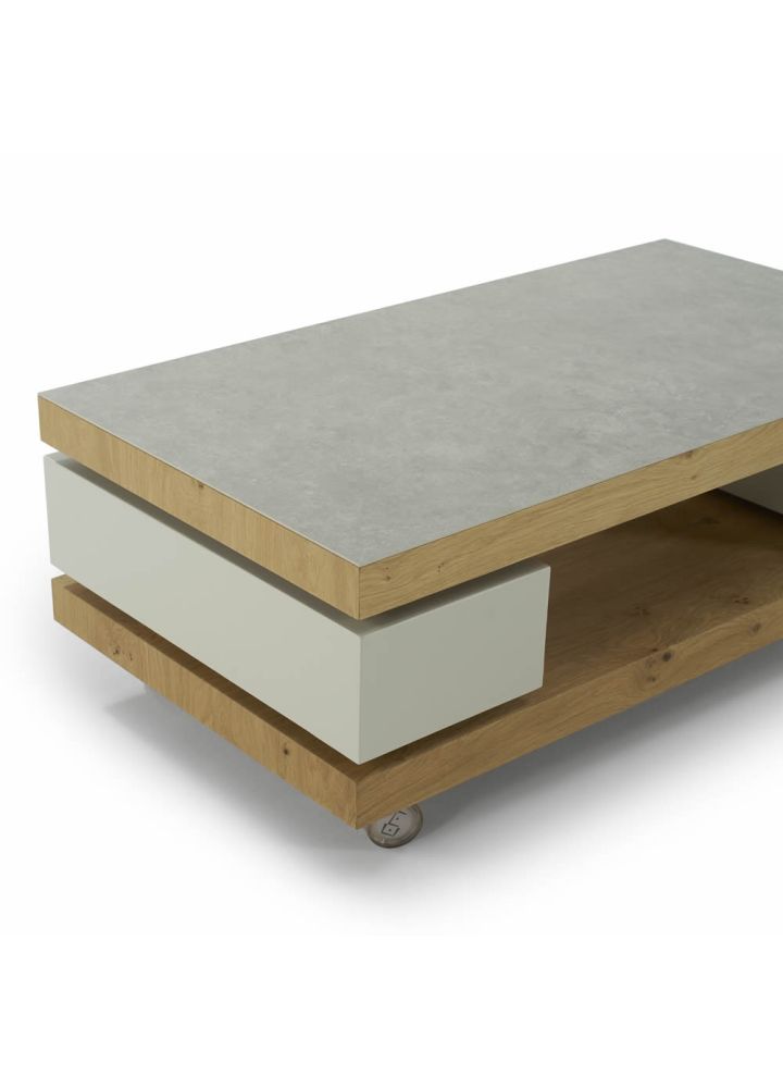 Mesa de centro elevable Flam