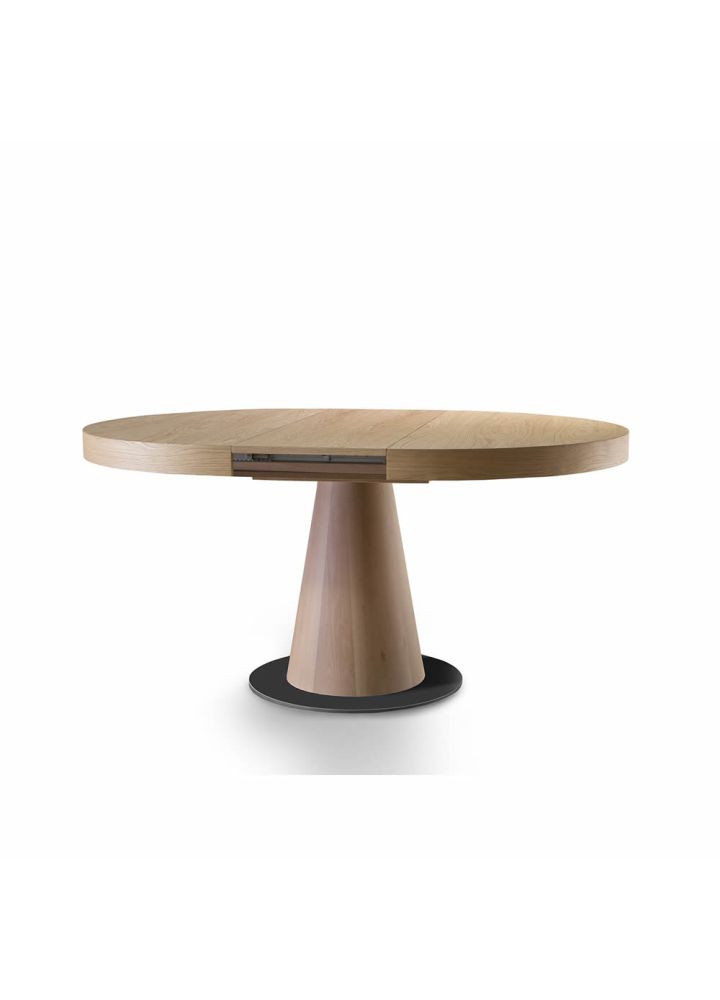 Mesa de comedor redonda extensible Geiranger