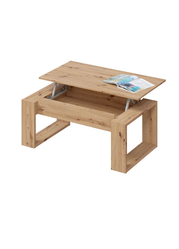 Bjorn · Mesa de centro nórdica mediterránea 105 cm