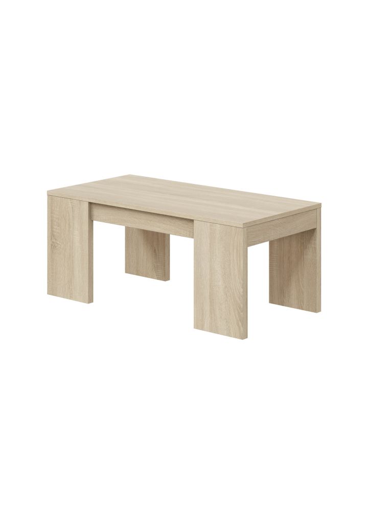 Vidar · Mesa de centro nórdica mediterránea 100 cm