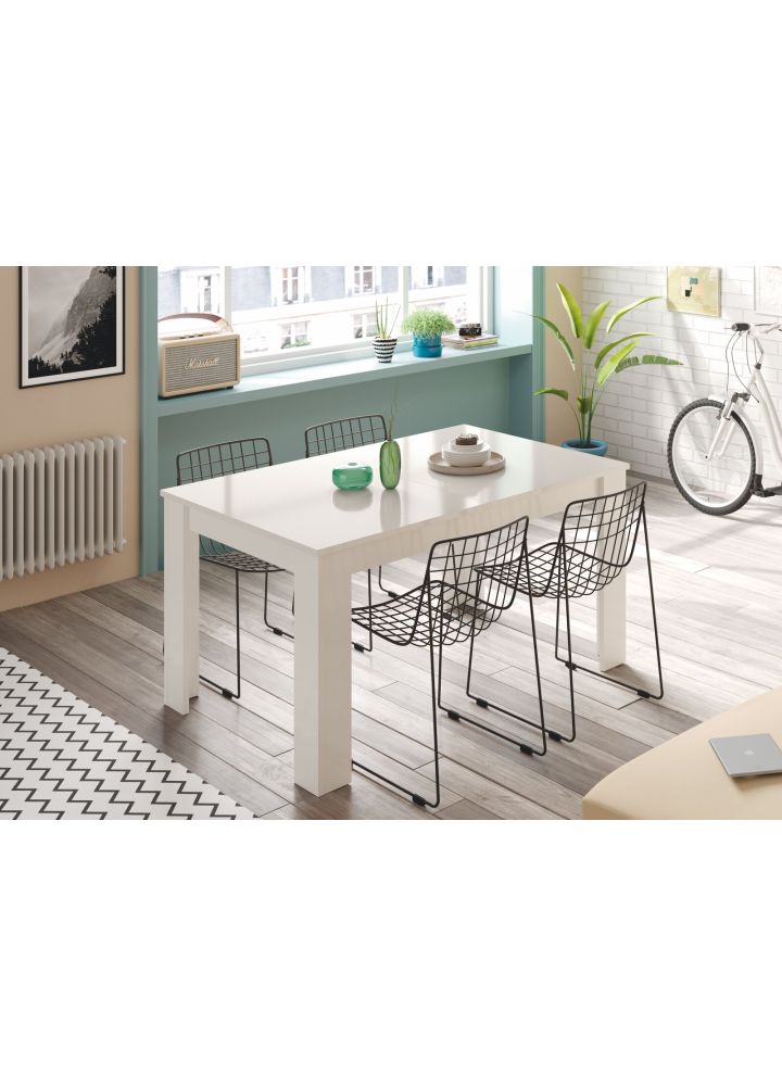 Freya · Mesa de comedor extensible nórdica mediterránea 190 cm