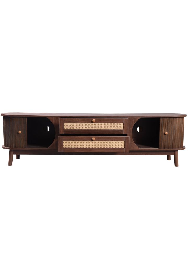 Mueble TV Tromsø Ratán Natural