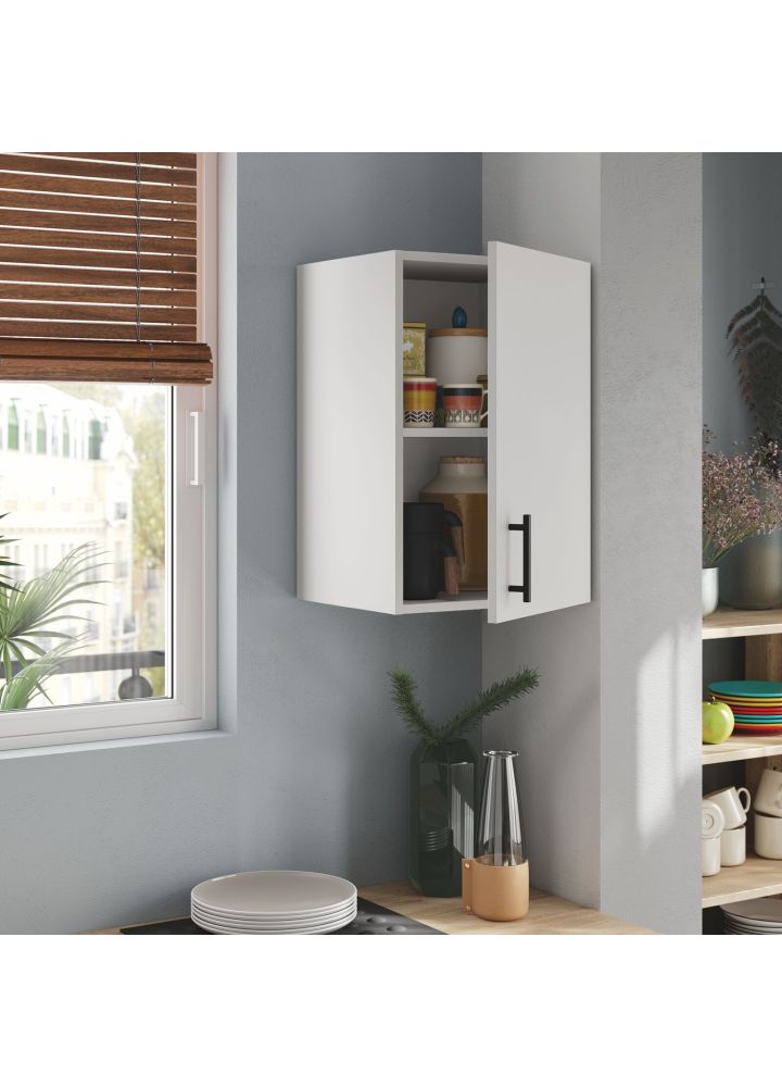 Trygve · Mueble auxiliar nórdico mediterráneo 40 cm