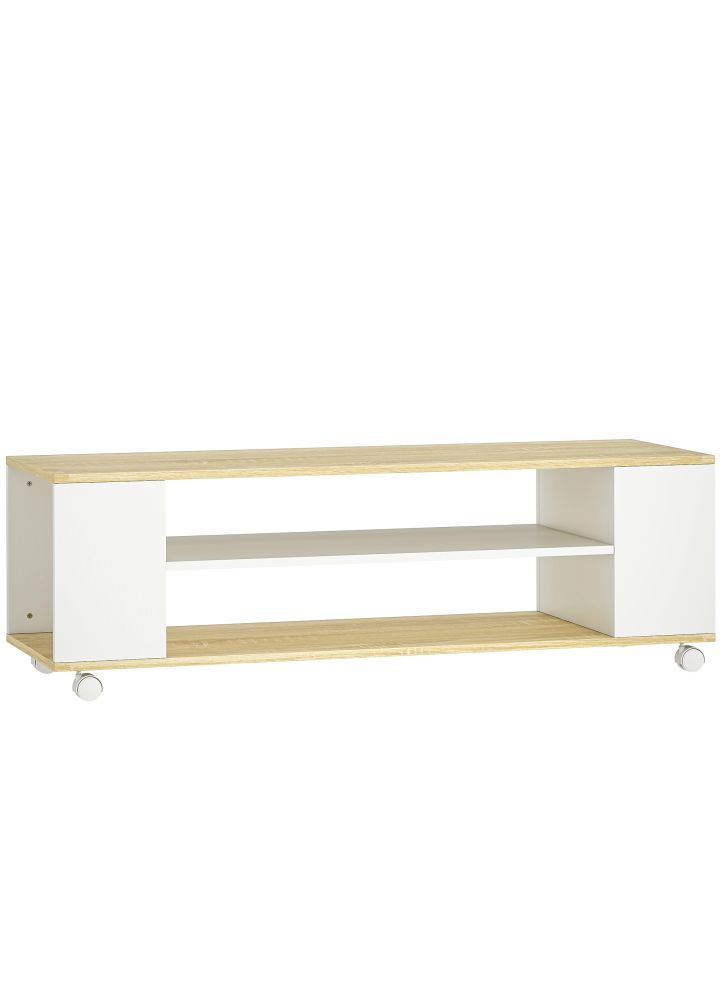 Mueble TV Oslo Flotante Blanco