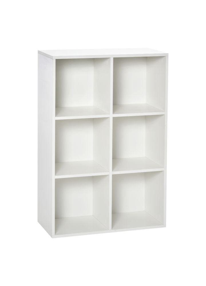 Librería Tampere 6 Cubos Blanco