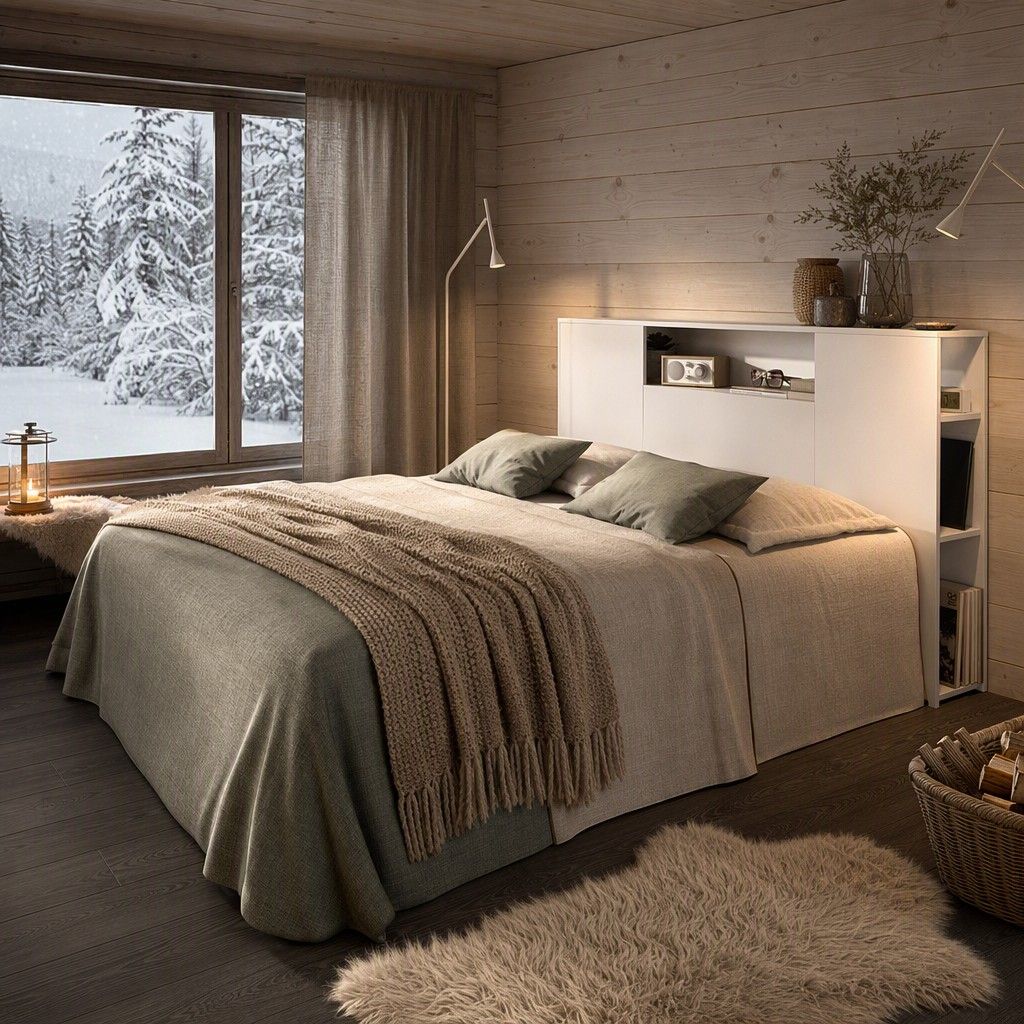 Cabezal cama 150 157x96 blanco