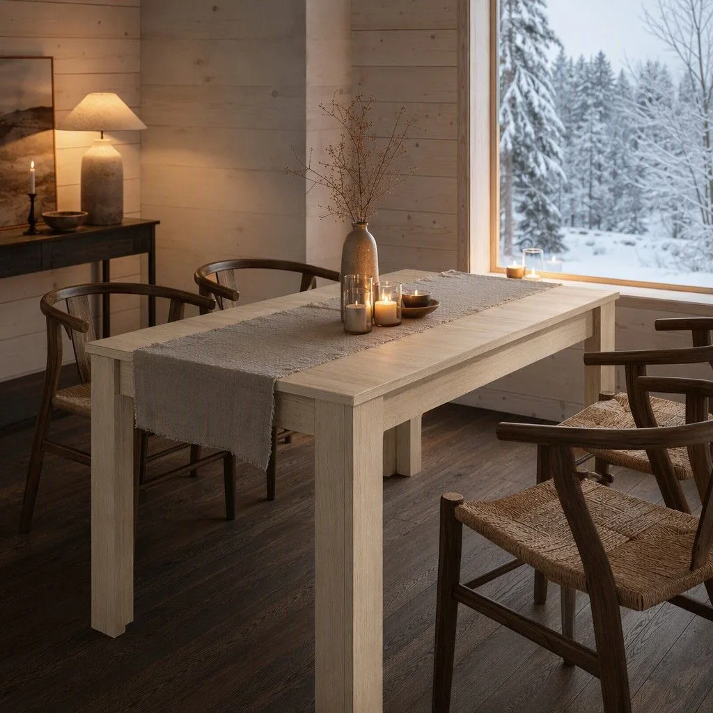 Mesa comedor natural