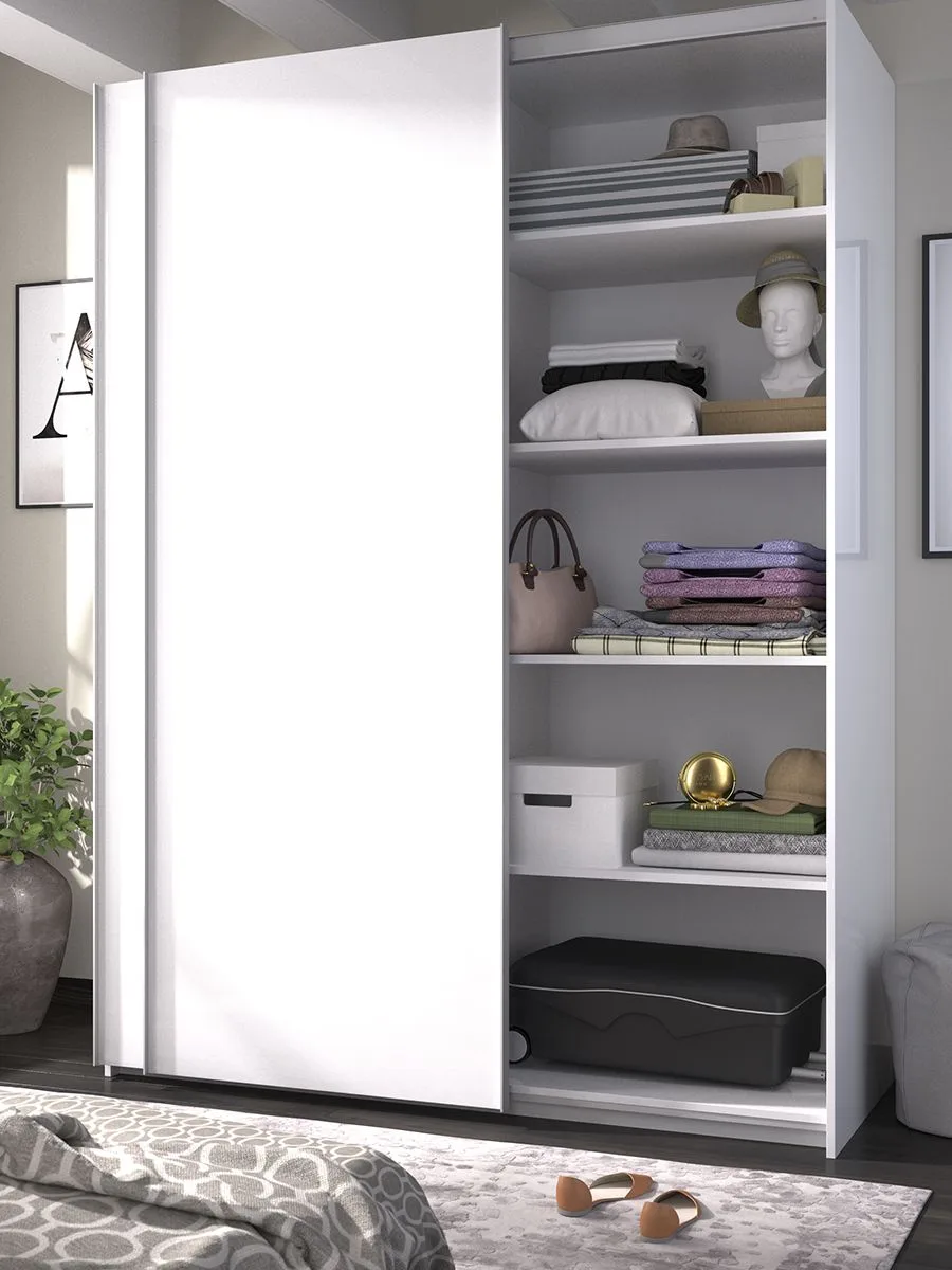 Pack estantes interior armario 150 72x2 blanco