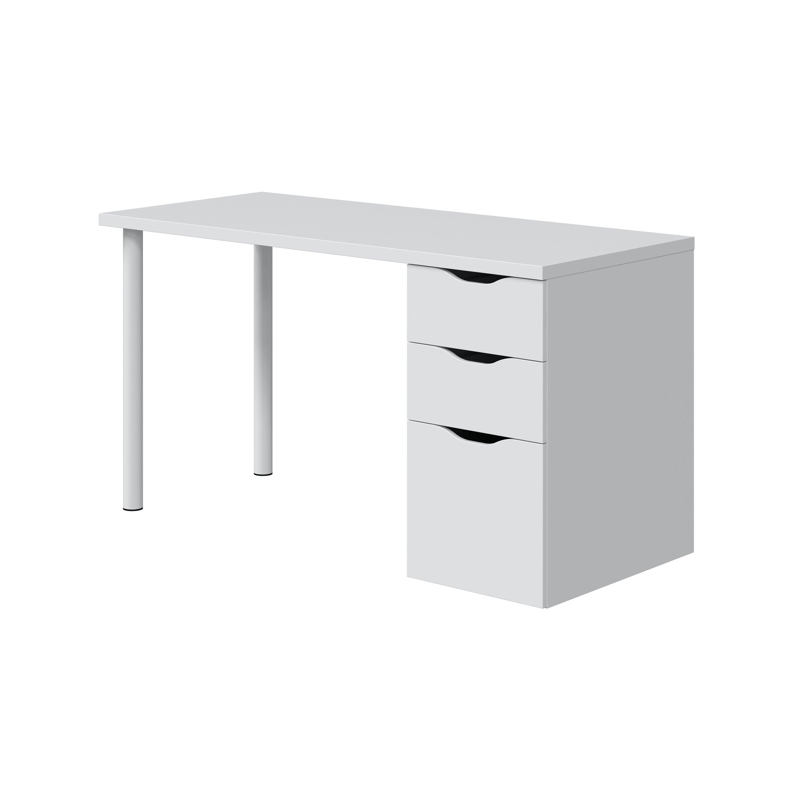 Escritorio Lars blanco Artik 138 cm