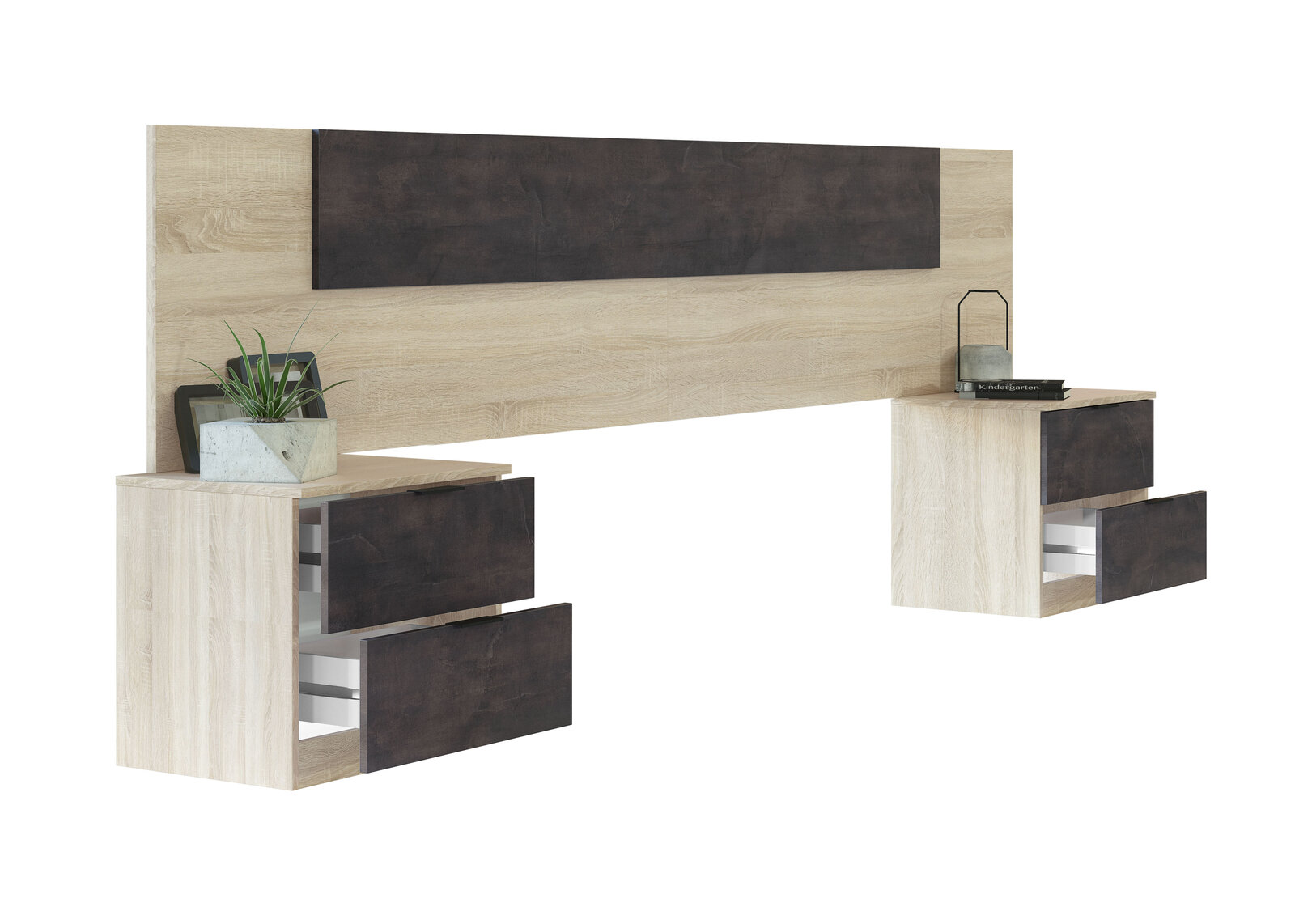 Hedda · Mesita nórdica mediterránea 45 cm