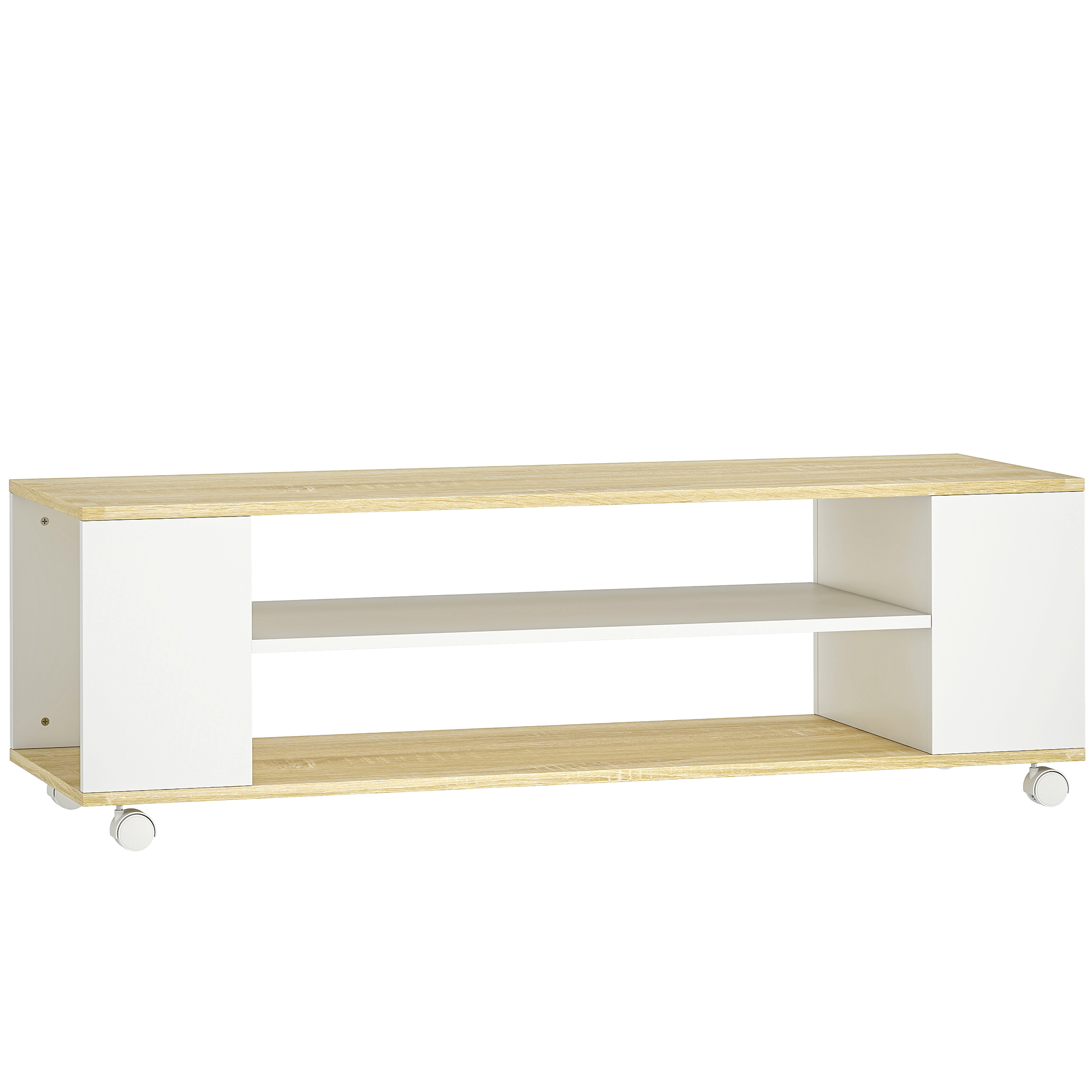 Mueble TV Oslo Flotante Blanco